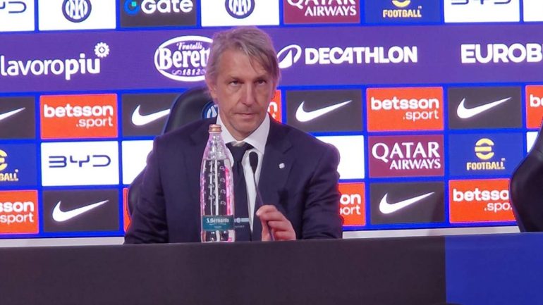 L'allenatore dell'Inter U23 Stefano Vecchi