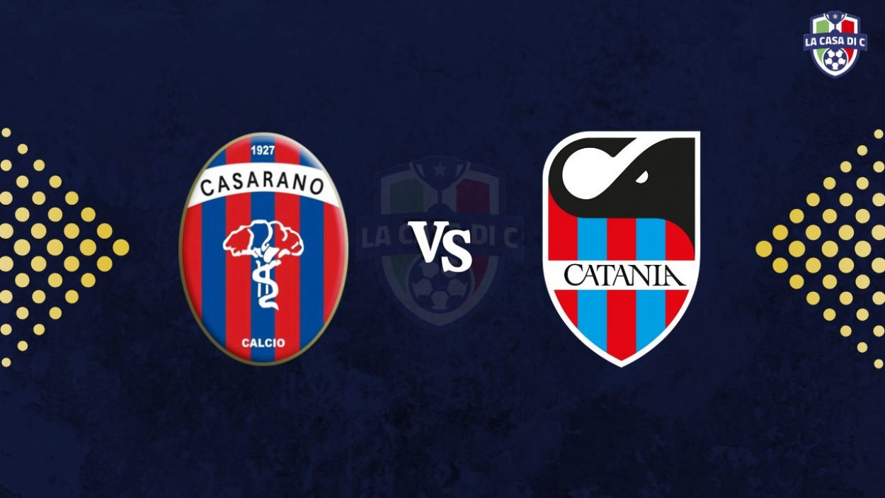 Copertina diretta testuale Casarano Catania - www.lacasadic.com