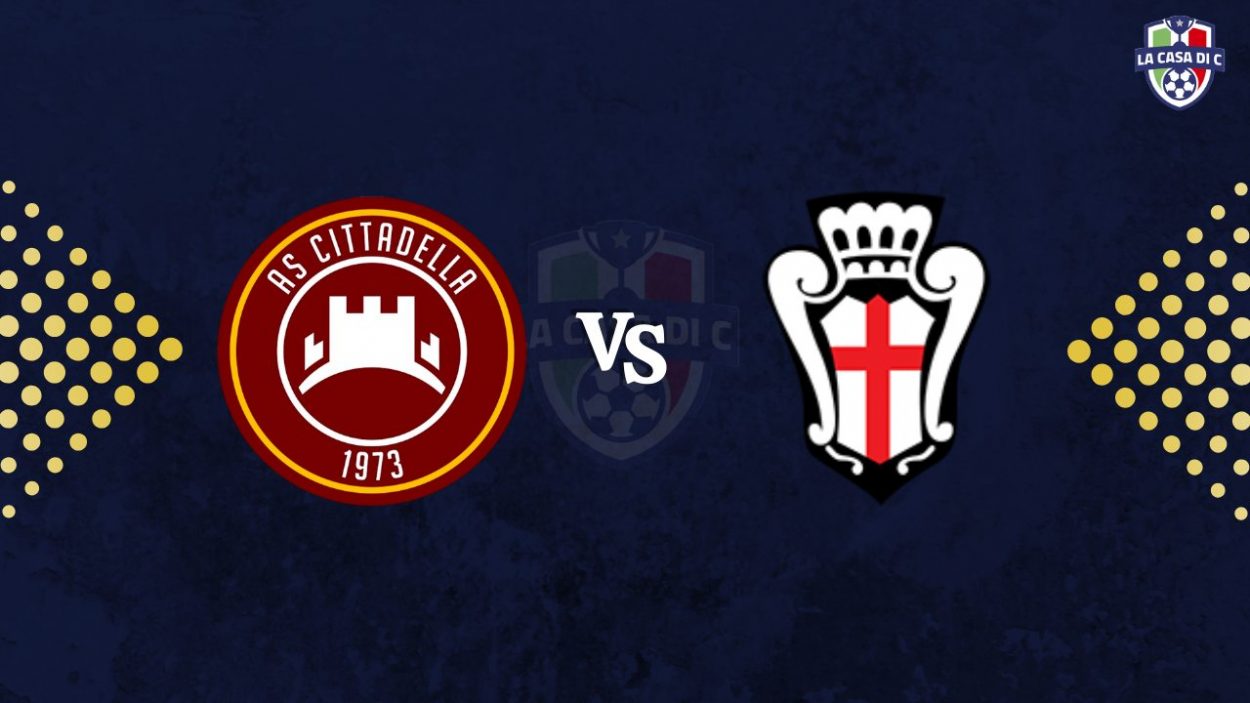 Copertina diretta testuale Cittadella Pro Vercelli - www.lacasadic.com