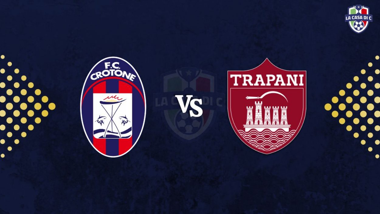 Copertina diretta testuale Crotone Trapani - www.lacasadic.com