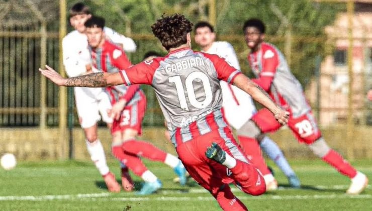 Giacomo Gabbiani con la maglia della Cremonese