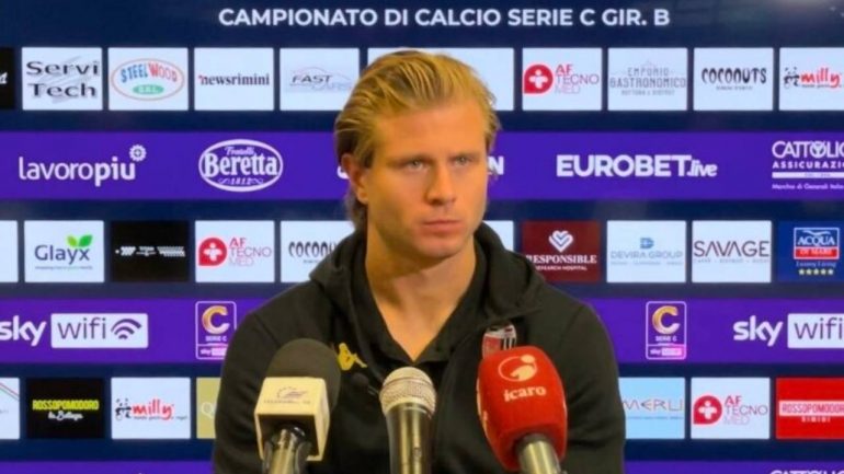 Gori in conferenza stampa