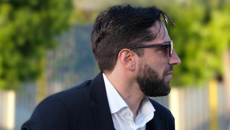 Il Ds Antonio Amodio / Credit: Agenzia Press Gino Conte - Giugliano Calcio 1928 / www.lacasadic.com