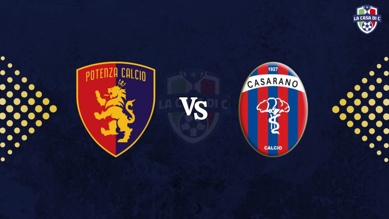 Copertina diretta testuale Potenza Casarano - www.lacasadic.com