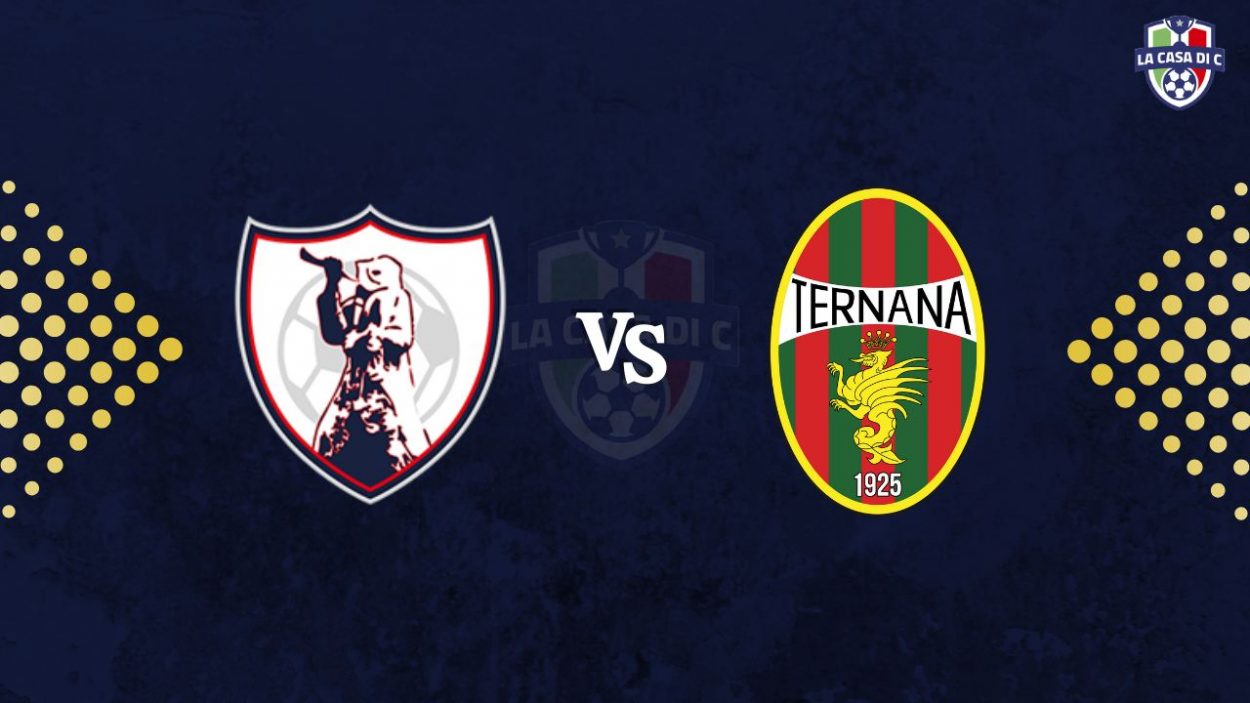 Copertina diretta testuale Sambenedettese Ternana - www.lacasadic.com