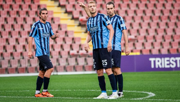 Sipos e Zanellato con la maglia del Lecco