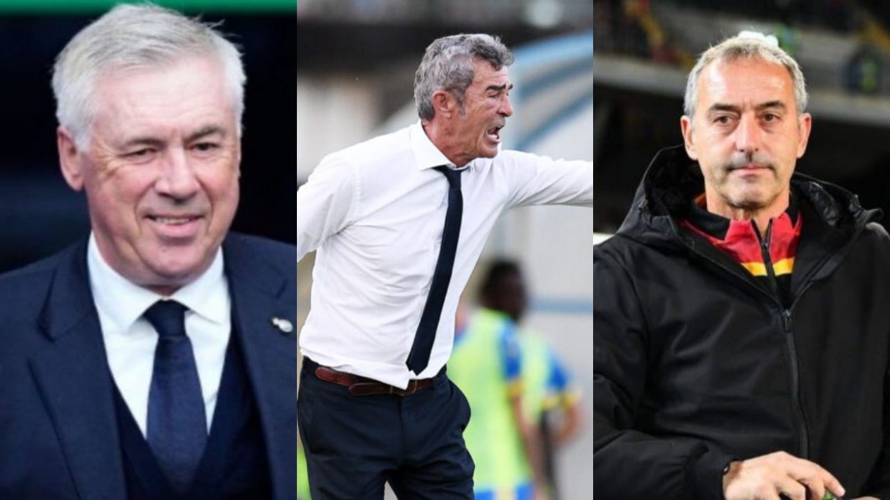 Carlo Ancelotti, Gaetano Auteri, Marco Giampaolo