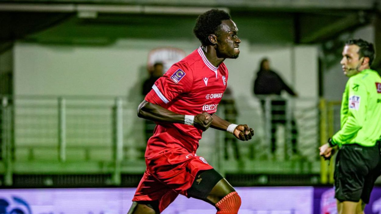 Carpi-Rimini, il gol di Sall