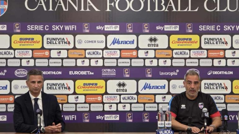 Domenico Toscano, allenatore Catania