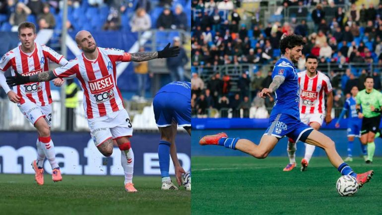 Sulla sinistra, Costa. Sulla destra, Cisco - credit: Union Brescia/LR Vicenza - www.lacasadic.com