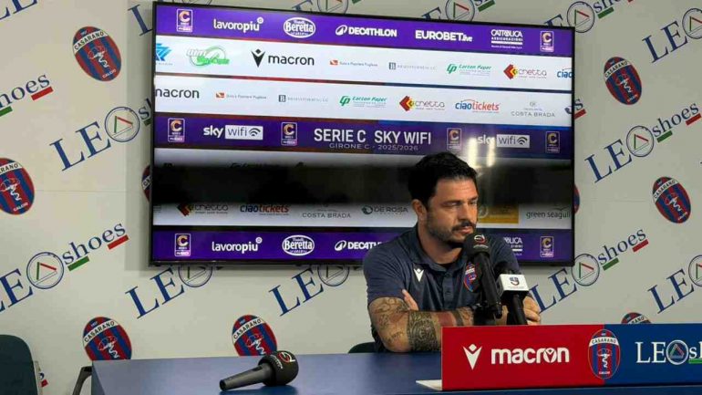 Casarano-Monopoli, Vito Di Bari conferenza stampa