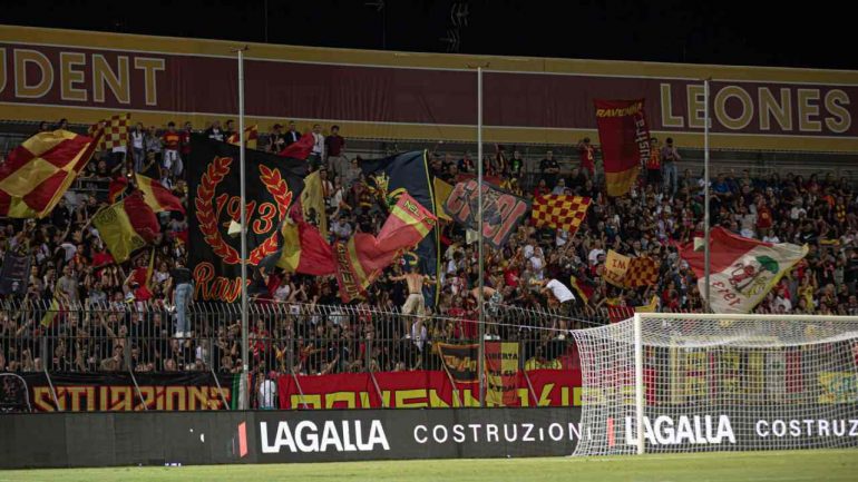 I tifosi del Ravenna - credit: Ravenna FC - www.lacasadic.com