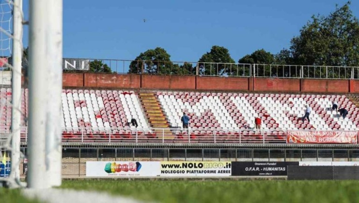 Rimini, stadio Romeo Neri - credit: Rimini FC - www.lacasadic.com