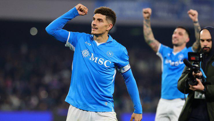 Giovanni Di Lorenzo in azione con la maglia del Napoli, www.gianlucadimarzio.com