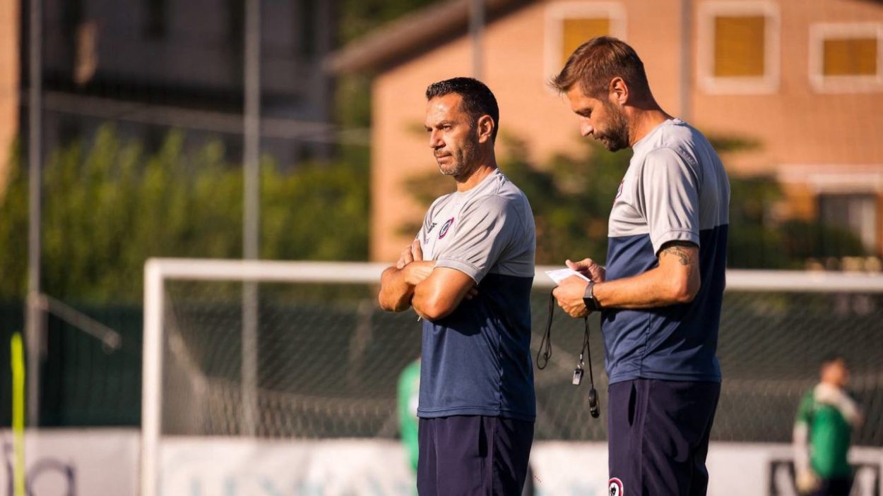 Zauri, allenatore del Campobasso - credit: Campobasso FC - www.lacasadic.com
