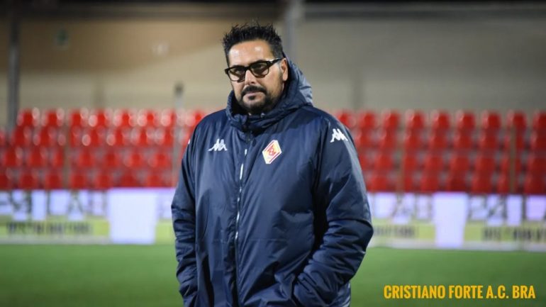Fabio Nisticò, allenatore Bra (Credit_ Forte - Bra)