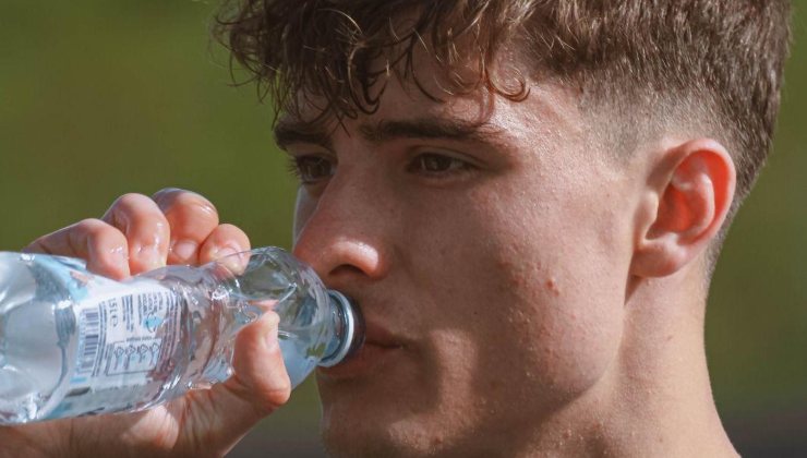 Francesco Conti con la maglia della Sampdoria