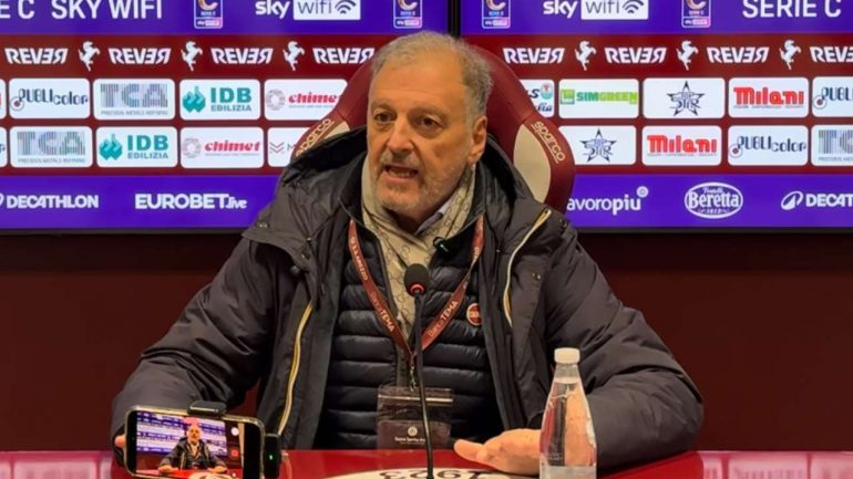 Guglielmo Manzo, presidente dell’Arezzo