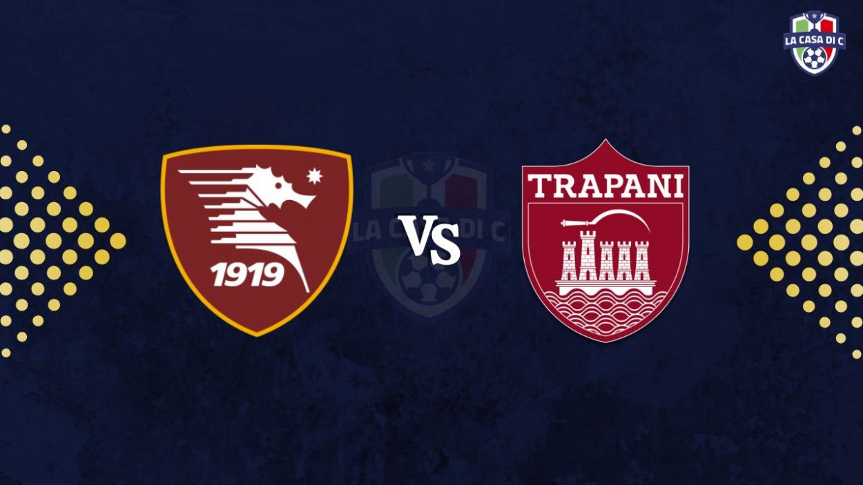 Copertina diretta testuale Salernitana Trapani - www.lacasadic.com