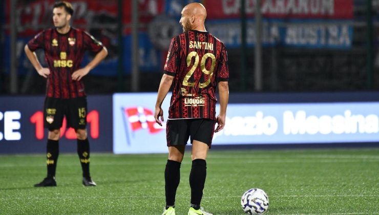 Santini calciatore del Sorrento