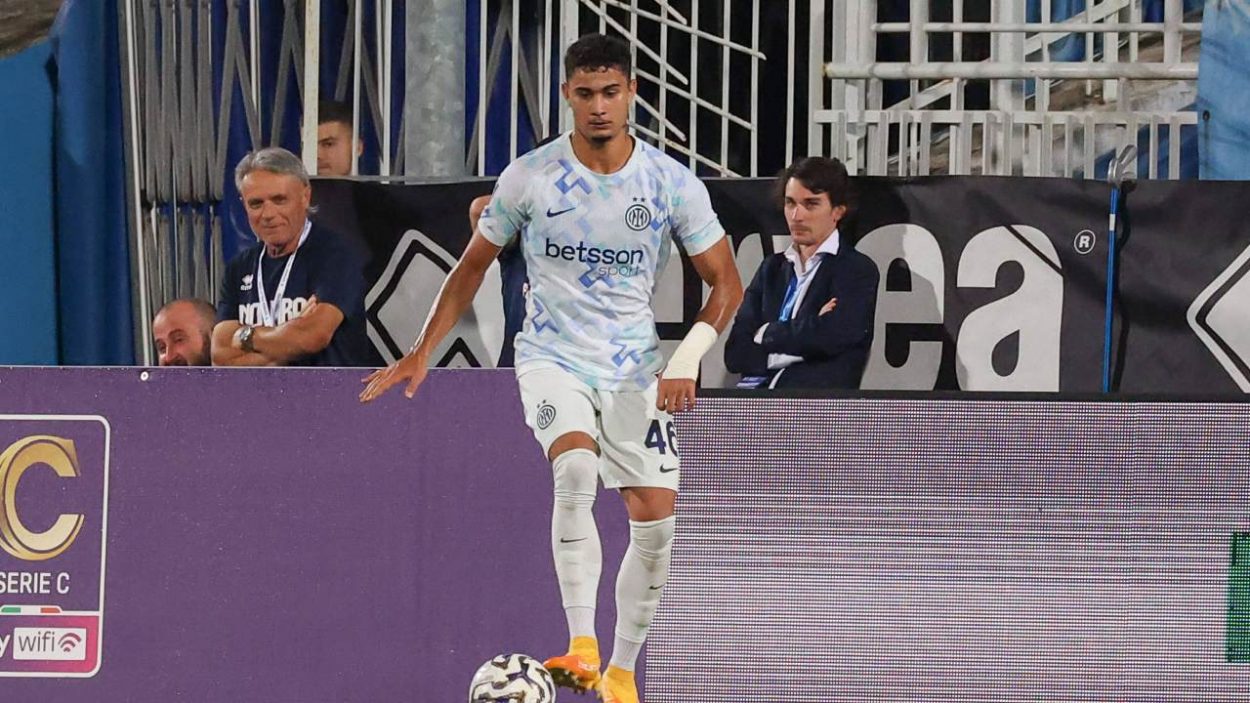 Simone Cinquegrano con la maglia dell' InterU23 / Credit-IMAGO www.lacasadic.com