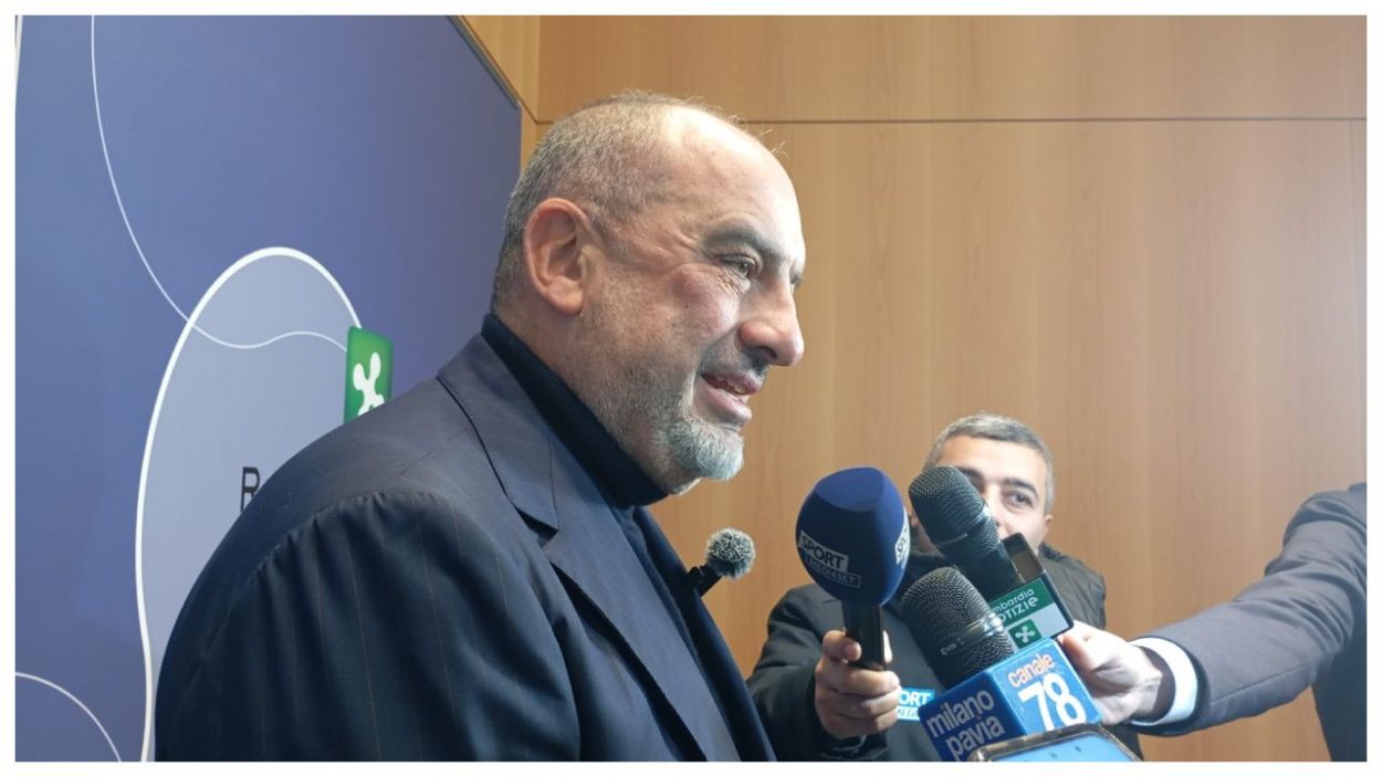 Il presidente dell'Alcione Gallazzi