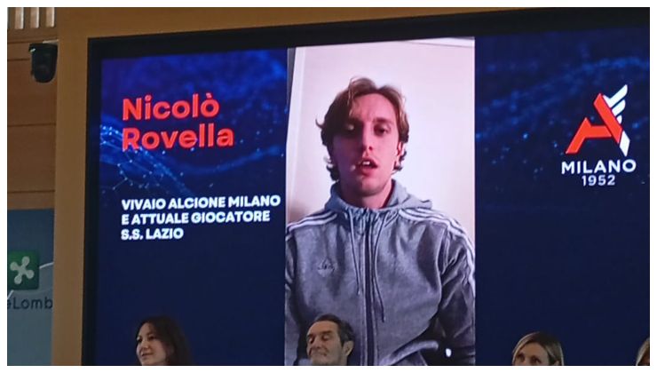 Nicolò Rovella parla ai ragazzi di Alcione For Special