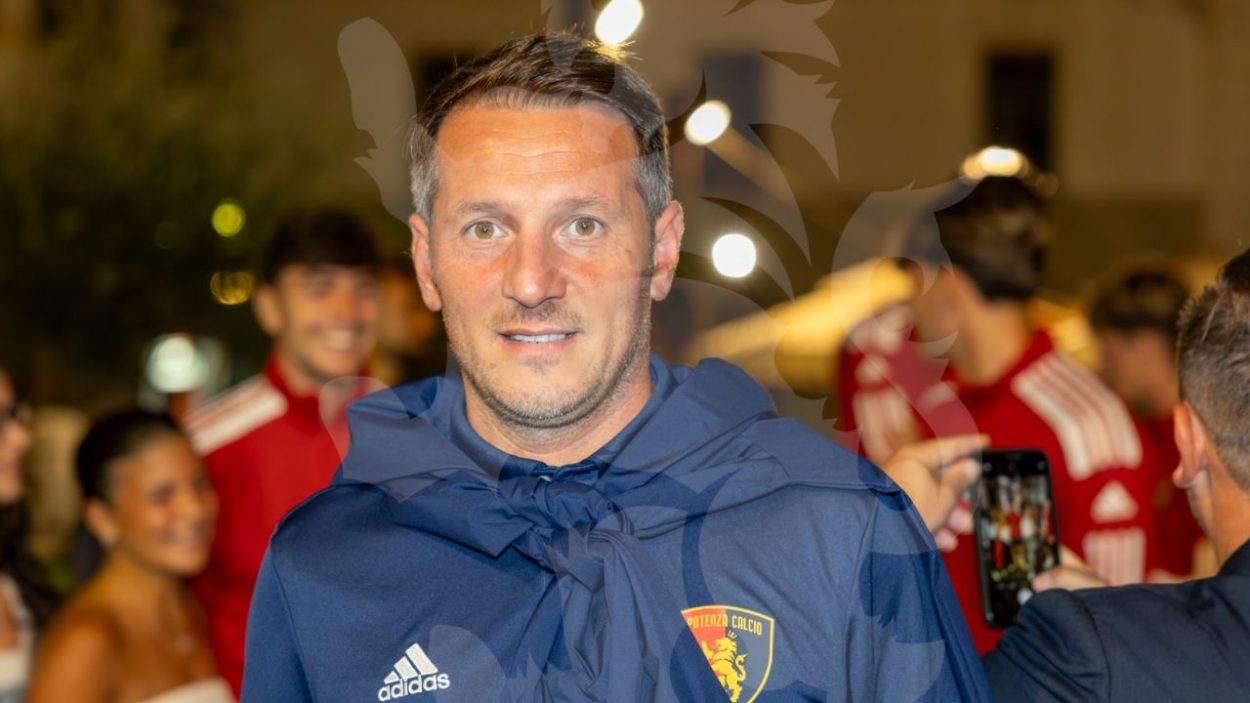 Allenatore del Potenza, Pietro De Giorgio (credit: Potenza Calcio, Nicola Remollino) - www.lacasadic.com