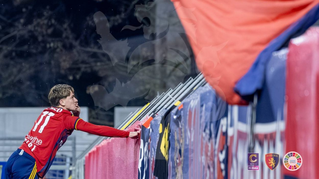 Esultanza Luca Mazzeo, Potenza (credit: Potenza Calcio, Nicola Remollino) - www.lacasadic.com