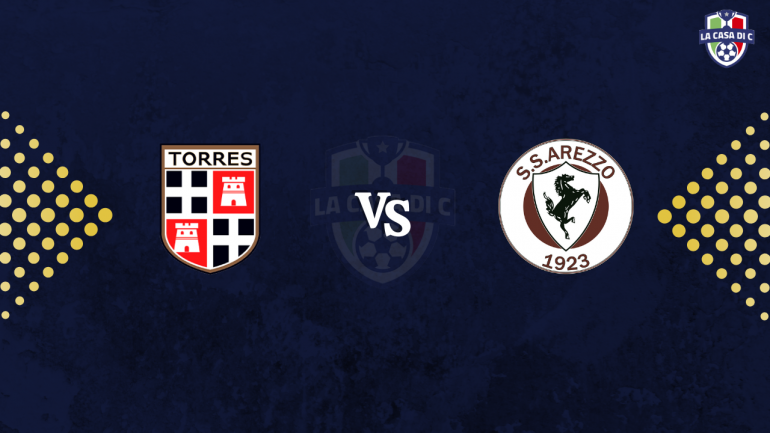 Torres Arezzo: diretta testuale live, formazioni e tabellino
