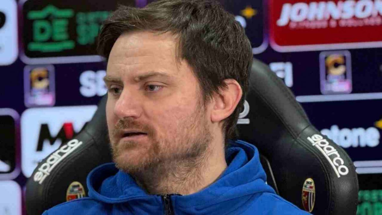 Agostinone in conferenza stampa