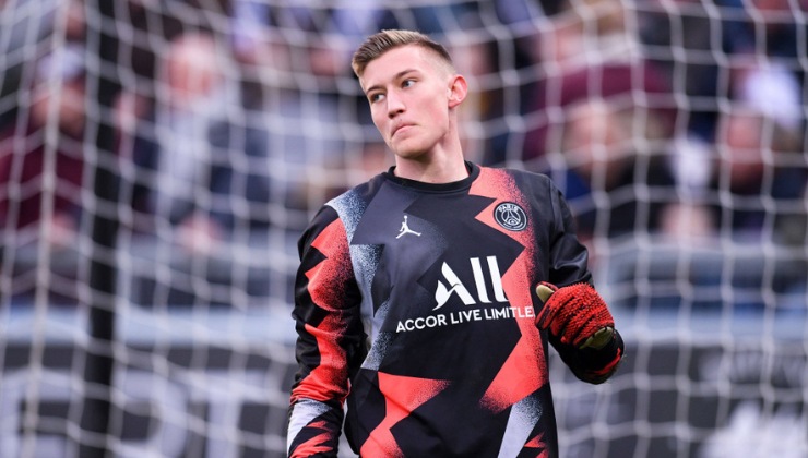 Denis Franchi con la maglia del Paris SG