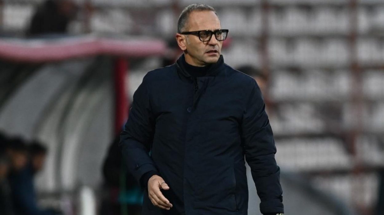 Fabio Gallo, allenatore del Vicenza (Credit: L.R. Vicenza) / www.lacasadic.com