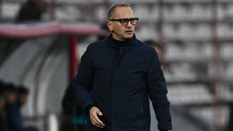 Fabio Gallo, allenatore del Vicenza (Credit: L.R. Vicenza) / www.lacasadic.com