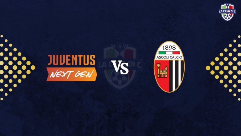 Juventus Next Gen Ascoli, copertina diretta testuale - www.lacasadic.com