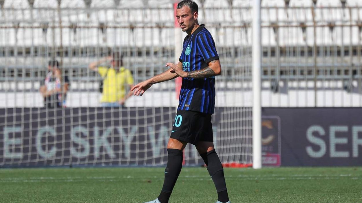Il giocatore dell'Inter U23 La Guminia