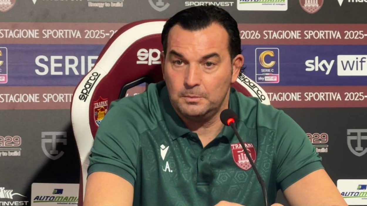 Salvatore Aronica, allenatore Trapani