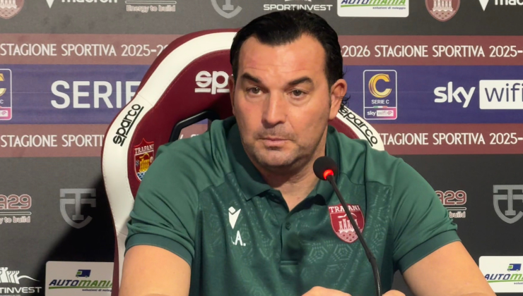 Salvatore Aronica, allenatore Trapani
