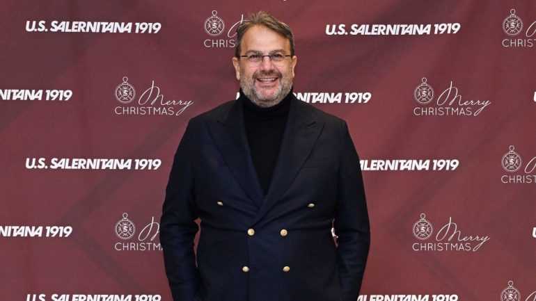 Il direttore sportivo della Salernitana Daniele Faggiano