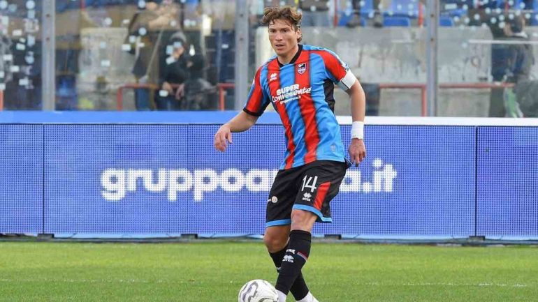 Di Tacchio in azione con la maglia del Catania / Credit: FC Catania