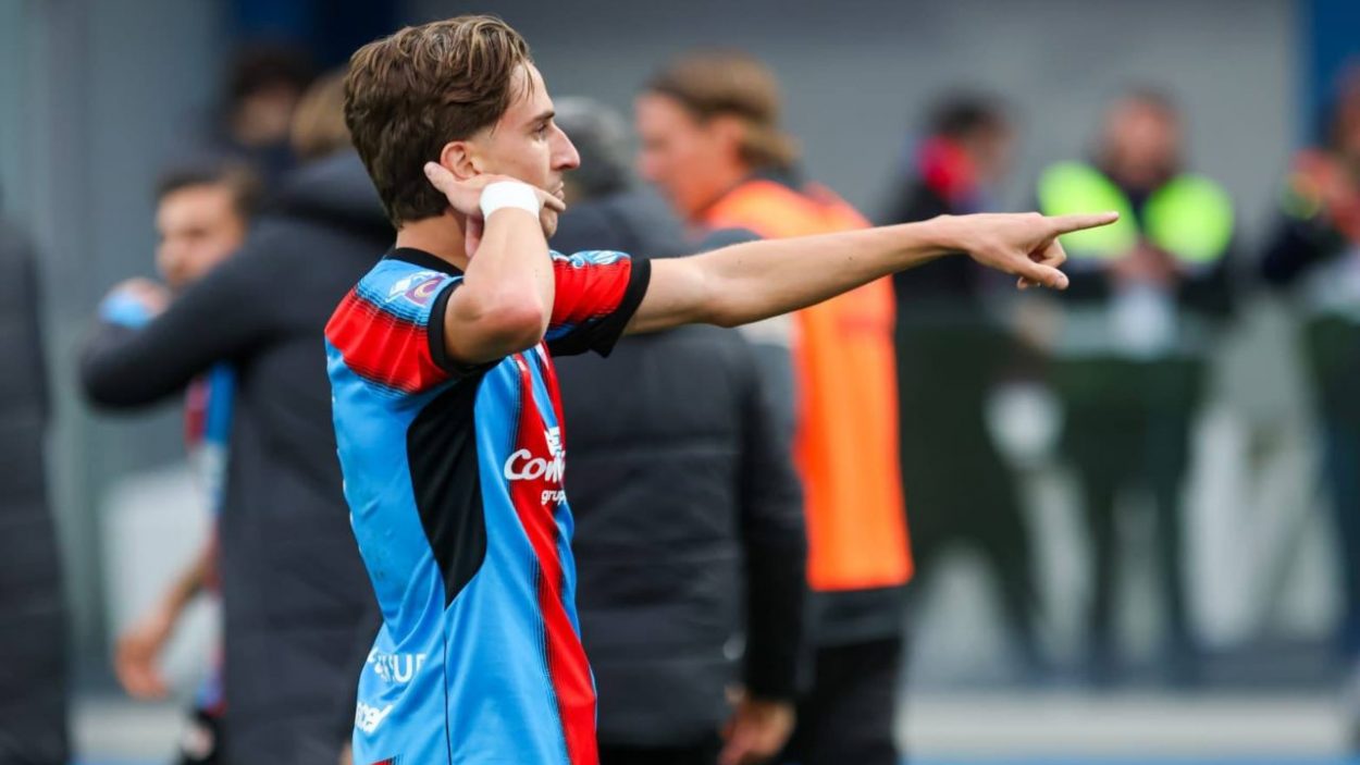 Kaleb Jimenez col Catania (Credits Caruso)