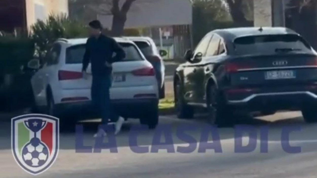 Salernitana, l'arrivo di Lescano al Centro Sportivo