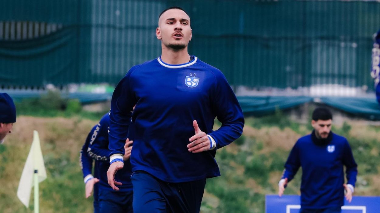 Union Brescia, Valerio Crespi in allenamento (Credit Union Brescia) www.lacasadic.com