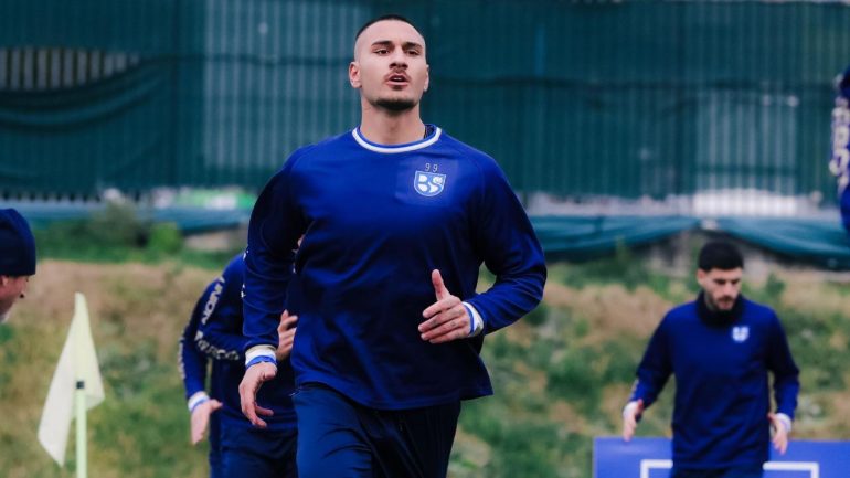 Union Brescia, Valerio Crespi in allenamento (Credit Union Brescia) www.lacasadic.com