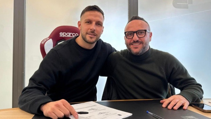 Cortesi e il ds Cutolo Arezzo - Credit SS Arezzo - www.lacasadic.com