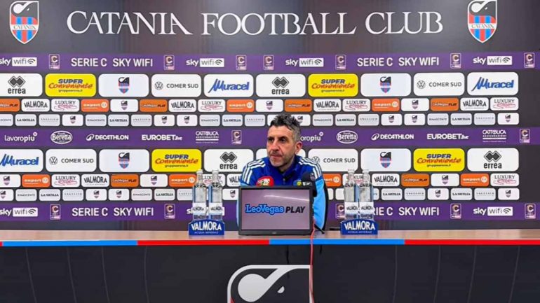 Il vice allenatore dell'Audace Cerignola, Felice Scotto