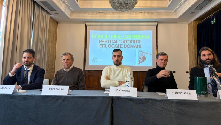 Incontro tra oltre 150 ex calciatori e allenatori con la società di consulenza Offside FC e lo Studio Associato T-Legal Brigida-Vocalelli & Partners